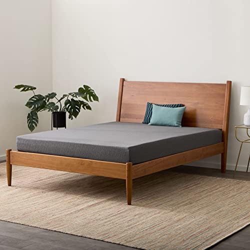 Linenspa 8 Inch Gel and Bamboo-Charcoal Memory Foam Mattress – Firm Feel – King Mattress in a Box