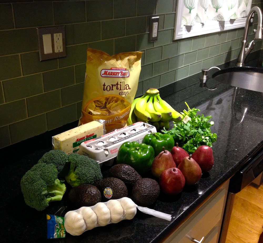 Don't go to the grocery store, eat at the dining hall!