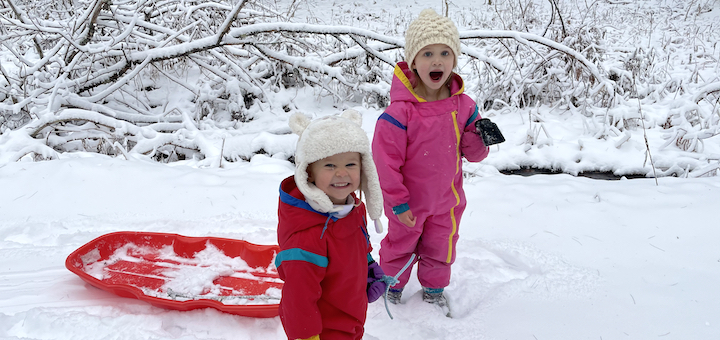 This Month On The Homestead: Pancakes, Snow and Tractor Stuff